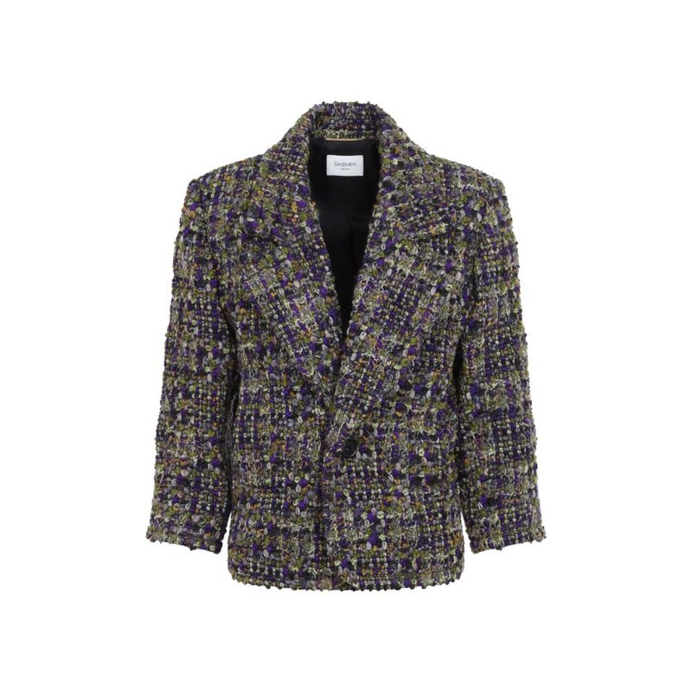 Saint Laurent Tweed Jacket Women